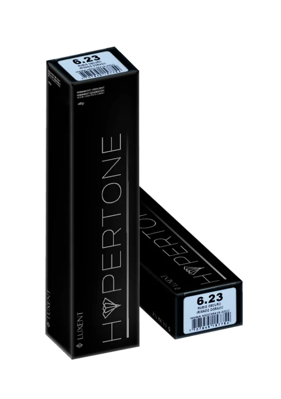 LUXENT Tinte Hypertone 6.23 Rubio Oscuro Irisado Dorado
